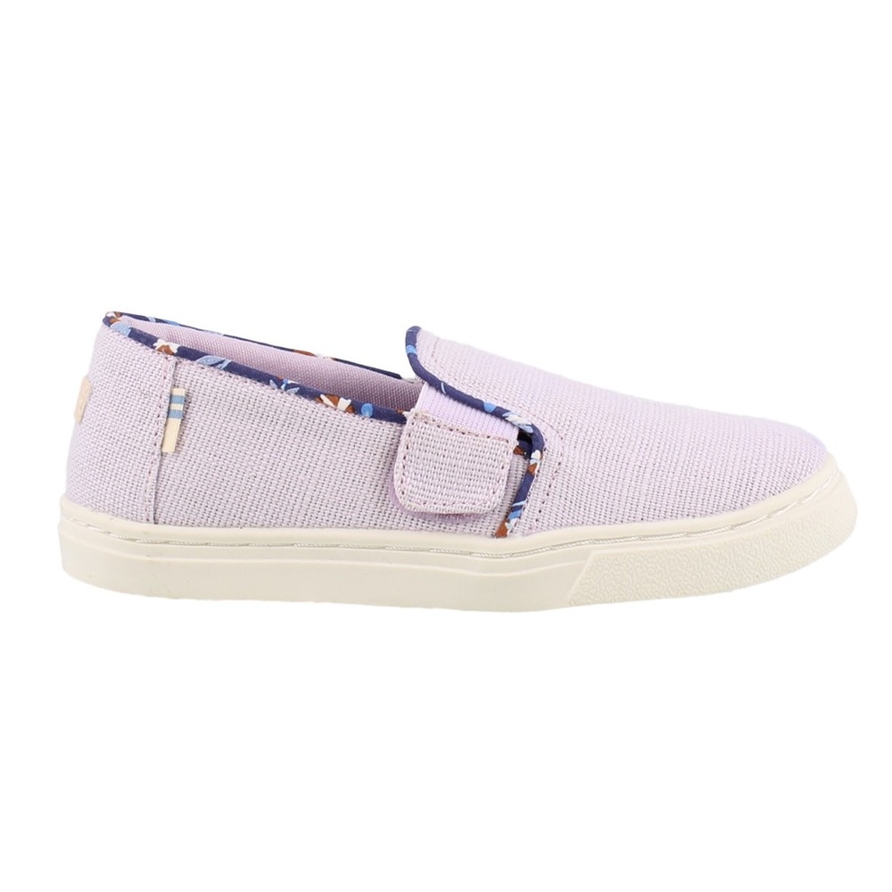 Toms Lavender Luca Girls Shoes size 7